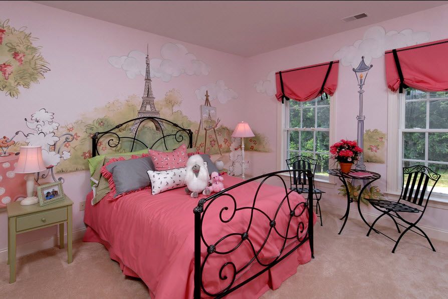 décor de chambre fille