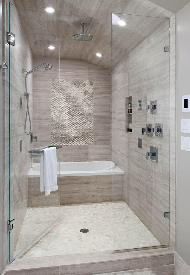 salle de bain 4 m² d'éclairage