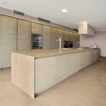 Minimalisme de cuisine beige