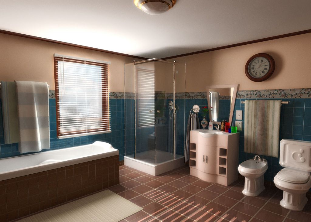 Large bathroom design