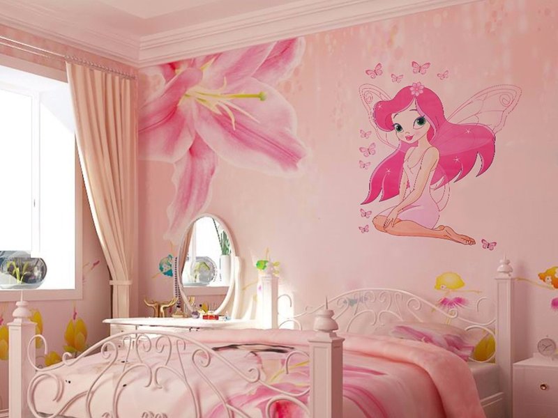 Décoration murale pour enfants sur la chambre