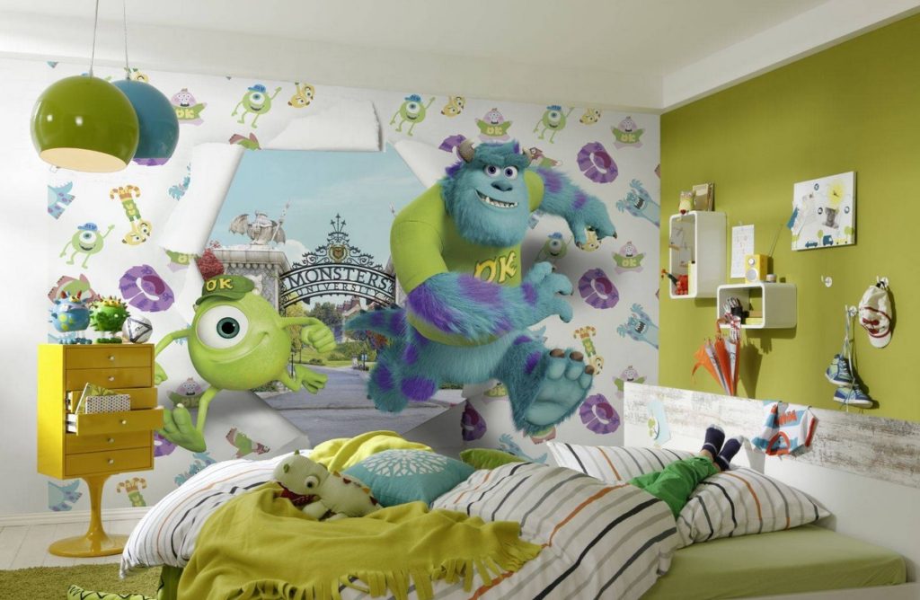 décoration murale dans les imprimés chambre enfant