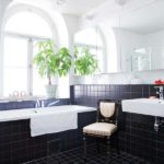 salle de bain avec fenêtre design