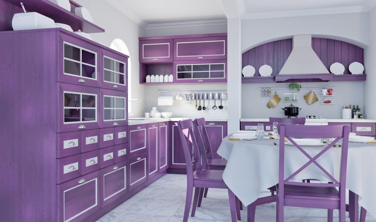 Cuisine violette