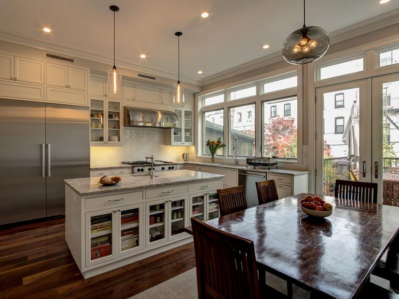 Design of a kitchen in a private house