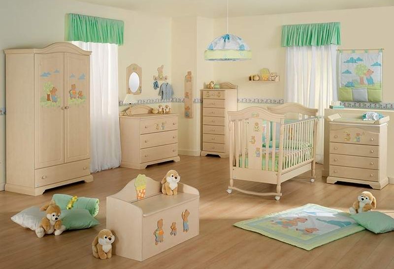 Faire une chambre de bébé pour un petit enfant