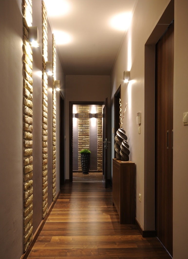 narrow hallway design