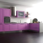 Cuisine violet vif