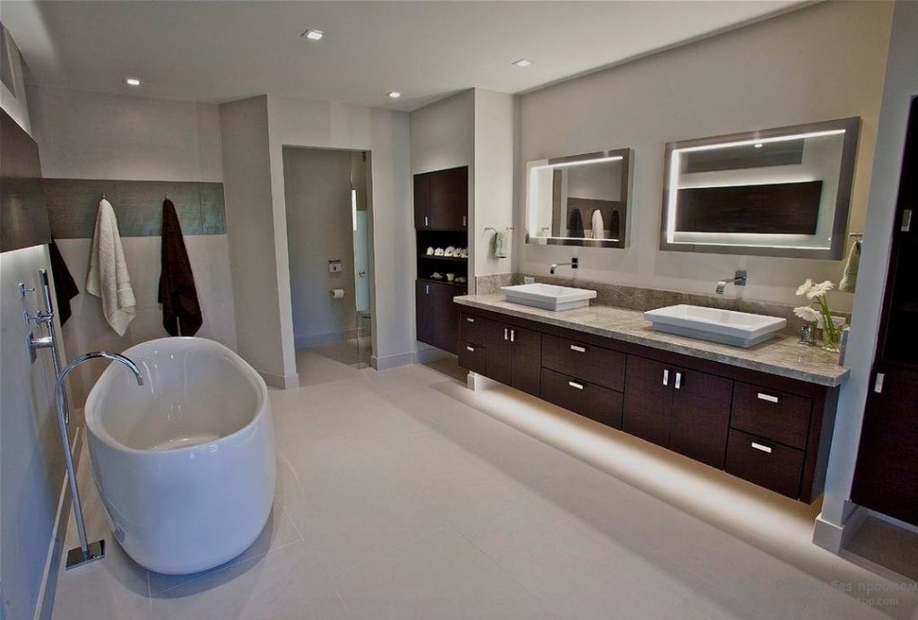 modern bathroom design light furniture