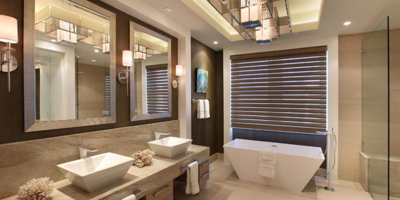 Modern design bathroom style choice