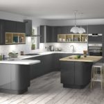 ensemble gris design de cuisine haut de gamme