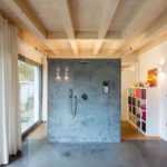 bathroom with shower photo interior