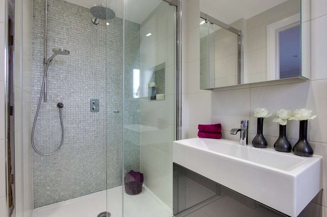 bathroom with shower