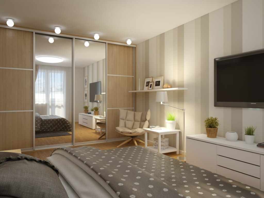 option de conception de chambre lumineuse