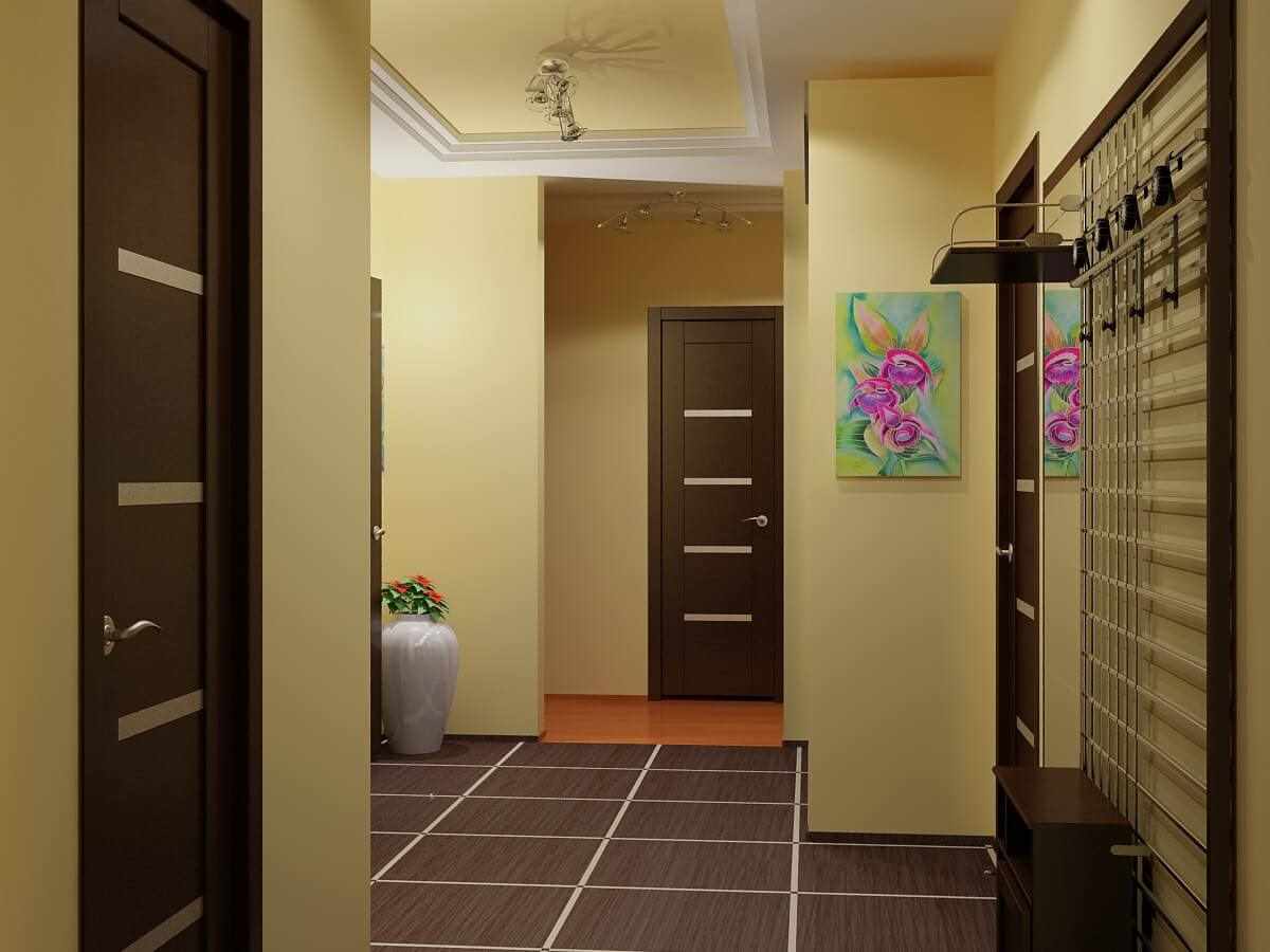 the idea of ​​a bright hallway style