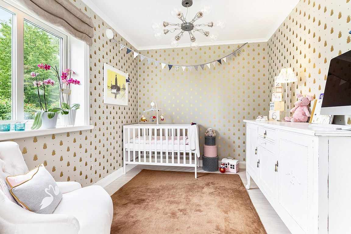 an example of a bright interior of a children's room