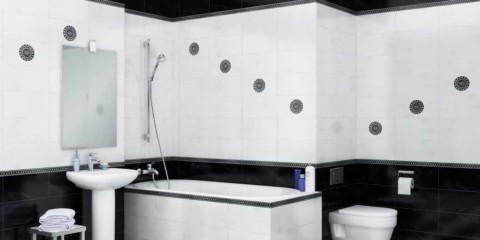 exemple d'un beau design d'une salle de bain avec carrelage