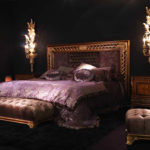 conception de chambre de style gothique