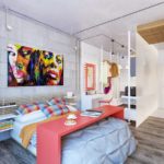 Conception de chambre de style industriel