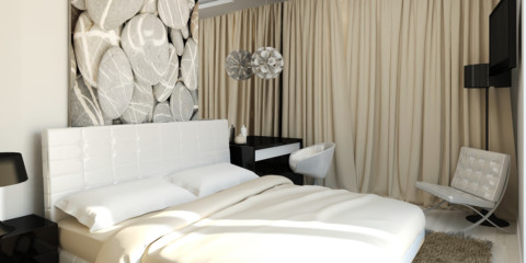 chambre 11 m² design