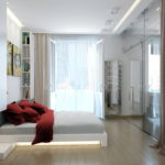 chambre 11 m² design photo