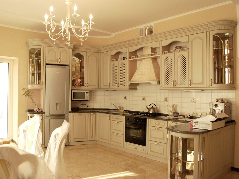 Cucina classica beige