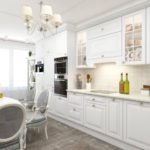 Design della cucina in stile classico