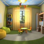 Crèche design pour enfant d'âge préscolaire