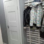 DIY rack hanger for the entrance hall