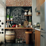 Conception de cuisine de style loft