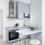 Compact kitchen unit for a small kitchen