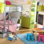 Chambre d'enfants confortable pour frère et sœur