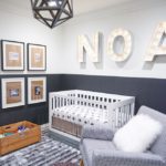 Le style strict de la conception de la chambre des enfants