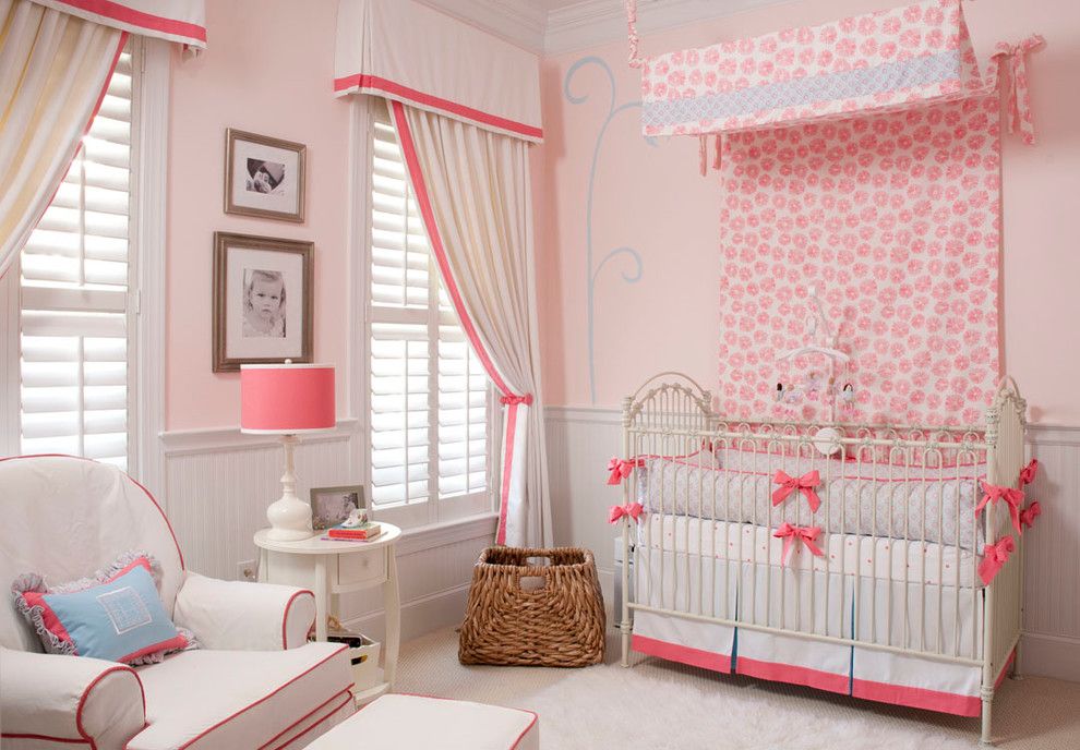 Chambre d'enfant rose