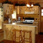 Small kitchen in a country house