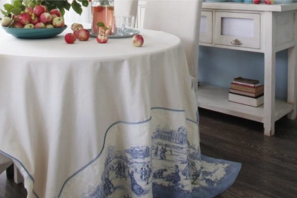 Nappe en tissu naturel