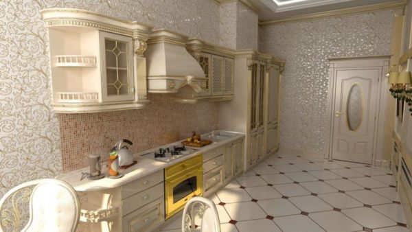 Classic kitchen interior