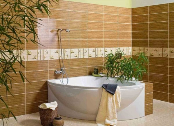 Salle de bain style éco