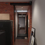 Couloir étroit de style loft