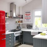 Retro style kitchen design