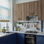 Wood suspended cabinets