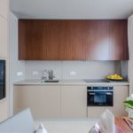 small linear kitchen