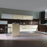 Spacious kitchen furniture