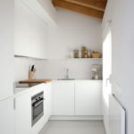 Soffitto in legno tandem bianco con calore e comfort