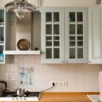 Small kitchen with sink in the corner