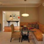 Pendant lamp over the kitchen table