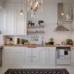 Set lineare per cucina scandinava