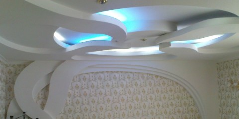 Soffitto a forma di cartongesso