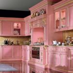 Cuisine rose classique