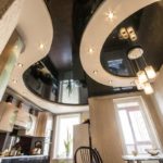 Soffitto teso nero